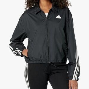 ADIDAS Women's Future Icon Three Stripes Woven Windbreaker